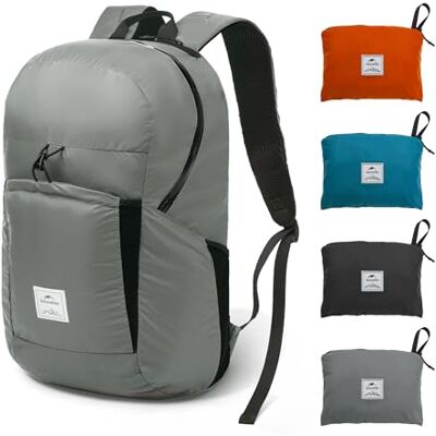 Naturehike Ultraleve mochila dobrável 18 L/22 L/25 L/30 L pequena mochila de caminhada para mulheres homens impermeável mochila para escalada acampamento ciclismo bicicleta de viagem de negócios Naturehike Ultraleve mochila dobrável 18 L/22 L/25 L/30 L pequena mochila de caminhada para mulheres homens impermeável mochila para escalada acampamento ciclismo bicicleta de viagem de negócios