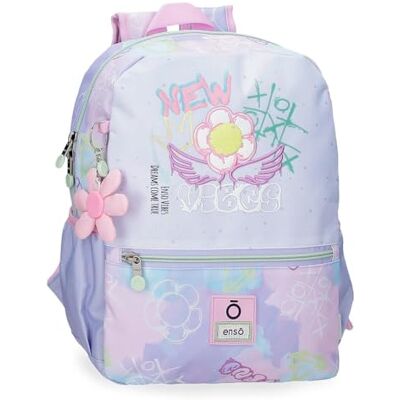 Enso New Vibes Mochila casual rosa 27 x 33 x 11 cm poliéster Enso New Vibes Mochila casual rosa 27 x 33 x 11 cm poliéster