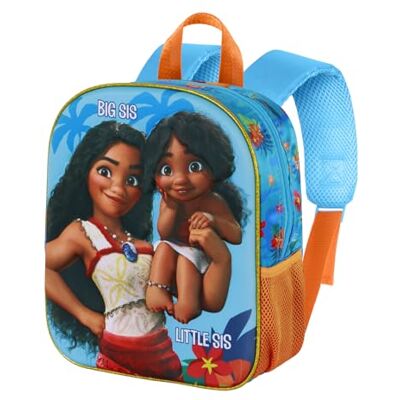 Disney Vaiana Sisters mochila 3D Elite, ida, 26 x 31 cm, capacidade 8 l Disney Vaiana Sisters mochila 3D Elite, ida, 26 x 31 cm, capacidade 8 l