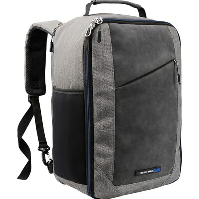 Cabin Max Mochila de viagem para cabina de avião 40x20x25, mochilas, mochila de cabina, mochilas de viagem para avião, para bagagem de mão Ryanair Compatibilidade multiaerolinha EasyJet, Wizz Cabin Max Mochila de viagem para cabina de avião 40x20x25, mochilas, mochila de cabina, mochilas de viagem para avião, para bagagem de mão Ryanair Compatibilidade multiaerolinha EasyJet, Wizz