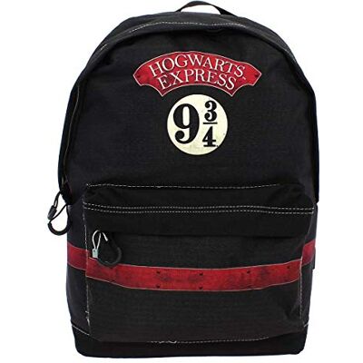 KARACTERMANIA Harry Potter Express-Mochila HS casual, 44 cm, 23 litros, preto, Preto, 44 cm, KARACTERMANIA Harry Potter Express-Mochila HS casual, 44 cm, 23 litros, preto, Preto, 44 cm,