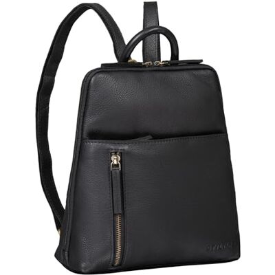 STILORD '' Mochila pequena mulher couro vintage Daypack Backpack mala tiracolo mochila casual mala de mão mala de viagem de pele autêntica STILORD '' Mochila pequena mulher couro vintage Daypack Backpack mala tiracolo mochila casual mala de mão mala de viagem de pele autêntica
