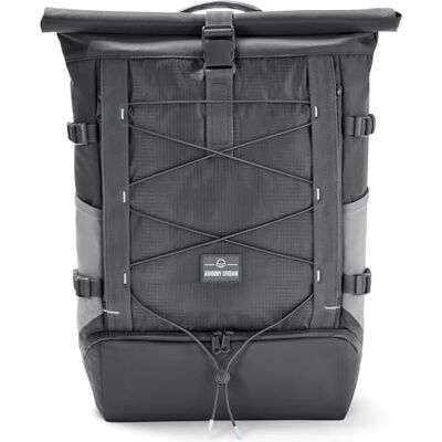 Johnny Urban Mochila de rolo para mulher e homem cinzento Allen Large Move grande mala para escola, universidade, trabalho, compartimento para portátil repelente de água Johnny Urban Mochila de rolo para mulher e homem cinzento Allen Large Move grande mala para escola, universidade, trabalho, compartimento para portátil repelente de água