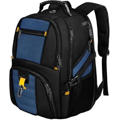 MATEIN Mochila de homem grande, mochila de trabalho para portátil com porta de carregamento USB multifuncional grande volume compartimento multibolso impermeável para viagens, trabalho, uso diário MATEIN Mochila de homem grande, mochila de trabalho para portátil com porta de carregamento USB multifuncional grande volume compartimento multibolso impermeável para viagens, trabalho, uso diário