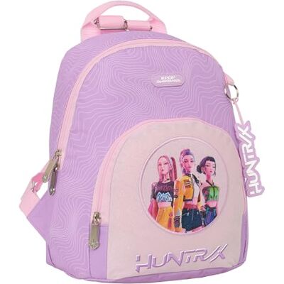 Safta K-POP Demon Hunters ICONIC Mini mochila para uso diário, ideal para crianças de diferentes idades, confortável e versátil, resistência, 25 x 13 x 30 cm Safta K-POP Demon Hunters ICONIC Mini mochila para uso diário, ideal para crianças de diferentes idades, confortável e versátil, resistência, 25 x 13 x 30 cm