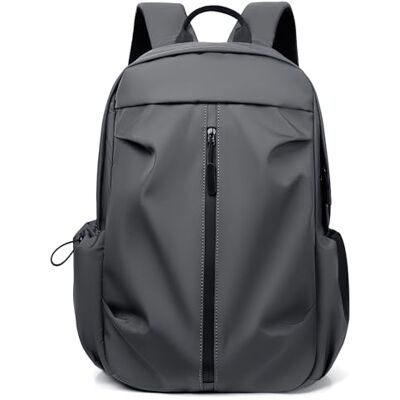 SONARIN Mochila casual leve, impermeável mochila portátil 14 polegadas mochila de viagem mochila escolar mala de trabalho universidade anti-roubo para homem mulher (cinzento) SONARIN Mochila casual leve, impermeável mochila portátil 14 polegadas mochila de viagem mochila escolar mala de trabalho universidade anti-roubo para homem mulher (cinzento)