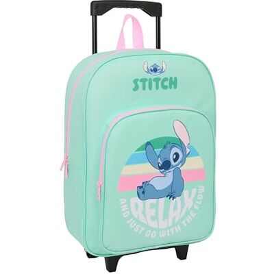 Safta Stitch Mochila Infantil con Carro Compacto, Ideal para Niños de Diferentes Edades, Cómoda y Versátil, Calidad y Resistencia, 33x43x15 cm Safta Stitch Mochila Infantil con Carro Compacto, Ideal para Niños de Diferentes Edades, Cómoda y Versátil, Calidad y Resistencia, 33x43x15 cm