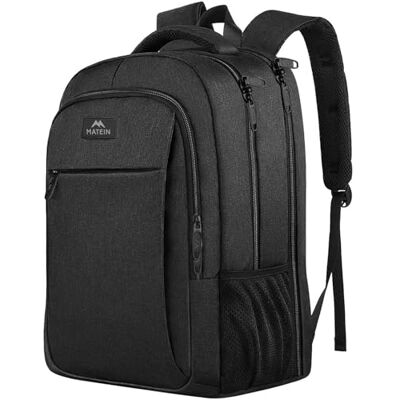 MATEIN Mochila portátil de 18 polegadas, mochila para computador portátil Mochila para portátil de grande capacidade, mochila de trabalho para homem e mulher, portátil Backpack para trabalho viagem MATEIN Mochila portátil de 18 polegadas, mochila para computador portátil Mochila para portátil de grande capacidade, mochila de trabalho para homem e mulher, portátil Backpack para trabalho viagem