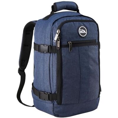 Cabin Max Mochila de Viagem 40x20x25 para Equipagem de Mão Mochila Sob o Assento Adequada para Ryanair (20L Poliéster Reciclado RPET), Mochila Cabin Max Mochila de Viagem 40x20x25 para Equipagem de Mão Mochila Sob o Assento Adequada para Ryanair (20L Poliéster Reciclado RPET), Mochila