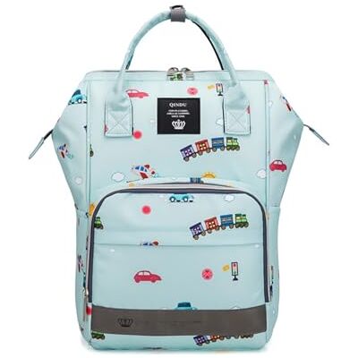 SONARIN Mochila de Alta Capacidad Multifuncional para Fraldas de Bebé, Bolsa de Fraldas Impermeável, Bolsa de Muda de Fraldas, Bolsa de Viagem Portátil para Fraldas com Ganchos para Carrinho de Bebé SONARIN Mochila de Alta Capacidad Multifuncional para Fraldas de Bebé, Bolsa de Fraldas Impermeável, Bolsa de Muda de Fraldas, Bolsa de Viagem Portátil para Fraldas com Ganchos para Carrinho de Bebé