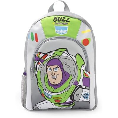 Disney Mochilas de Toy Story Mochila escolar de Rex, Jessie, Buzz Lightyear e alien de pizza Planet com alças acolchoadas e fecho de correr Produtos, Buzz Lightyear, Tamanho único, Casual Disney Mochilas de Toy Story Mochila escolar de Rex, Jessie, Buzz Lightyear e alien de pizza Planet com alças acolchoadas e fecho de correr Produtos, Buzz Lightyear, Tamanho único, Casual