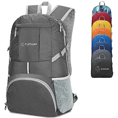 ZOMAKE 35 L Mochila dobrável leve mochilas de caminhada pequena mochila para homem mulher viagem trekking desporto ZOMAKE 35 L Mochila dobrável leve mochilas de caminhada pequena mochila para homem mulher viagem trekking desporto