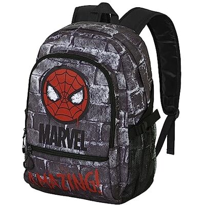KARACTERMANIA Marvel Spiderman Amazing mochila Fight FAN 2.0, multicolorida, 31 x 44 cm, capacidade 24 l KARACTERMANIA Marvel Spiderman Amazing mochila Fight FAN 2.0, multicolorida, 31 x 44 cm, capacidade 24 l