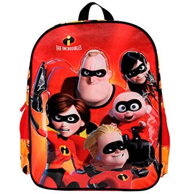 Disney Os incríveis mochila de família básica, vermelho, 3 x 39 cm, capacidade 8,2 l, Vermelho, Mochila Basic Family Disney Os incríveis mochila de família básica, vermelho, 3 x 39 cm, capacidade 8,2 l, Vermelho, Mochila Basic Family