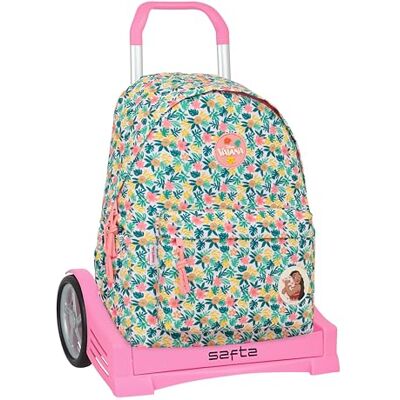 Safta TIENDAEURASIAANA Mochila escolar 775, costas ergonómica, com carro Evolution, ideal para crianças de diferentes idades, confortável e versátil, qualidade e resistência, 31 x 13 x 43 cm Safta TIENDAEURASIAANA Mochila escolar 775, costas ergonómica, com carro Evolution, ideal para crianças de diferentes idades, confortável e versátil, qualidade e resistência, 31 x 13 x 43 cm