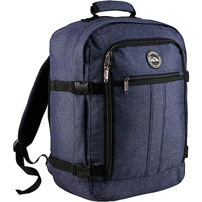 Cabin Max Mochila de Viagem Cabina Avião 45x36x20 Easyjet, Mochilas de Viagem Avião Bagagem de Mão, Mochilas de Viagem, Correias de Compressão Poliéster RPET Reciclado ( 30L), Atlantic Blue Cabin Max Mochila de Viagem Cabina Avião 45x36x20 Easyjet, Mochilas de Viagem Avião Bagagem de Mão, Mochilas de Viagem, Correias de Compressão Poliéster RPET Reciclado ( 30L), Atlantic Blue