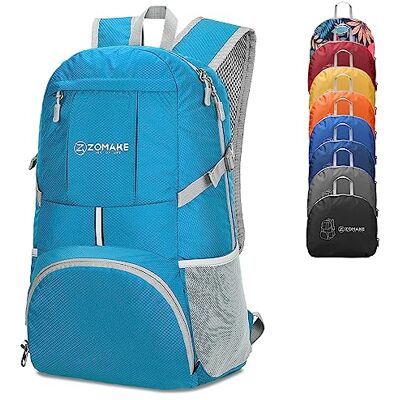 ZOMAKE 35 L Mochila dobrável leve mochilas de caminhada pequena mochila para homem mulher viagem trekking desporto ZOMAKE 35 L Mochila dobrável leve mochilas de caminhada pequena mochila para homem mulher viagem trekking desporto