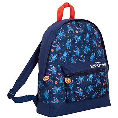 Disney Lilo And Stitch Mochila para adultos, adolescentes, meninos, meninas, escola, viagens, universidade, trabalho, azul, tamanho único Disney Lilo And Stitch Mochila para adultos, adolescentes, meninos, meninas, escola, viagens, universidade, trabalho, azul, tamanho único