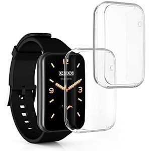 kwmobile Capa compatível com Xiaomi Mi Band 7 Pro 2X protetor de ecrã completo ultrafino e anti-choque transparente kwmobile Capa compatível com Xiaomi Mi Band 7 Pro 2X protetor de ecrã completo ultrafino e anti-choque transparente