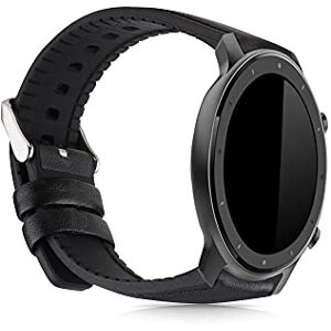 kwmobile Pulseira Compatível com Huami Amazfit GTR (47mm) / GTR 2 Bracelete 1x Braceletes de Couro autêntico Tamanho Ajustável Preto, Preto kwmobile Pulseira Compatível com Huami Amazfit GTR (47mm) / GTR 2 Bracelete 1x Braceletes de Couro autêntico Tamanho Ajustável Preto, Preto
