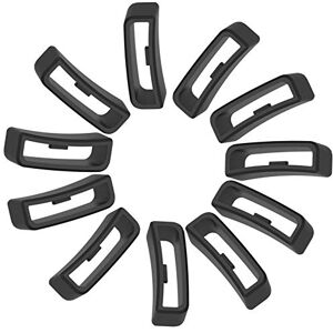 RuenTech Anel de fecho compatível com garmin Vivoactive HR banda, correia de silicone para relógio inteligente compatível com garmin Vivoactive HR Sport GPS, cor 10 unidades RuenTech Anel de fecho compatível com garmin Vivoactive HR banda, correia de silicone para relógio inteligente compatível com garmin Vivoactive HR Sport GPS, cor 10 unidades