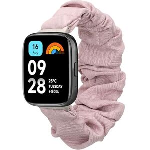 kwmobile Correia de de cavalo compatível com Xiaomi Redmi Watch 3 Active/Redmi Watch 3 Lite Scrunchy para relógio inteligente lilás kwmobile Correia de de cavalo compatível com Xiaomi Redmi Watch 3 Active/Redmi Watch 3 Lite Scrunchy para relógio inteligente lilás
