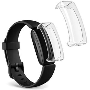 kwmobile Capa compatível com Fitbit Inspire 3 / Inspire 2 / Ace 3 capa 2X protetor de ecrã completo ultrafino e anti-choque transparente kwmobile Capa compatível com Fitbit Inspire 3 / Inspire 2 / Ace 3 capa 2X protetor de ecrã completo ultrafino e anti-choque transparente