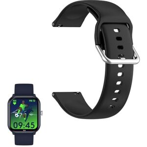 YANGC compatível para moda silicone clássica correia de substituição compatível para ICE-WATCH relógio inteligente menino ICE Smart Junior 2.0 .75 polegadas, Liga de aço, Ágata YANGC compatível para moda silicone clássica correia de substituição compatível para ICE-WATCH relógio inteligente menino ICE Smart Junior 2.0 .75 polegadas, Liga de aço, Ágata