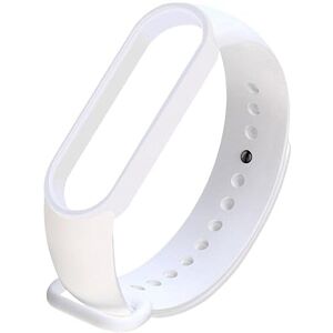 Todotumovil Bracelete de substituição para Xiaomi Mi Band 1 2 3 4 5 e 6. Pulseira de silicone para relógio inteligente Color, Branco, Clássico Todotumovil Bracelete de substituição para Xiaomi Mi Band 1 2 3 4 5 e 6. Pulseira de silicone para relógio inteligente Color, Branco, Clássico