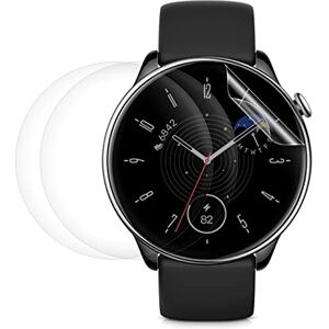 kwmobile Protetores de ecrã compatíveis com Huami Amazfit GTR Mini conjunto de 3X protetor de TPU transparente kwmobile Protetores de ecrã compatíveis com Huami Amazfit GTR Mini conjunto de 3X protetor de TPU transparente