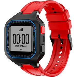 Shieranlee Forerunner 25 Pulseira grande, correia de substituição relógio inteligente de silicone para Garmin Forerunner 25 Large GPS Running Watch, Rede, moderno Shieranlee Forerunner 25 Pulseira grande, correia de substituição relógio inteligente de silicone para Garmin Forerunner 25 Large GPS Running Watch, Rede, moderno