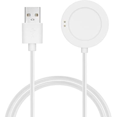kwmobile Cabo de carregamento compatível com Xiaomi Watch S2 (42 mm / 46 mm) cabo conector USB com base de conexão para smartwatch -, Branco kwmobile Cabo de carregamento compatível com Xiaomi Watch S2 (42 mm / 46 mm) cabo conector USB com base de conexão para smartwatch -, Branco