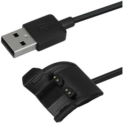 kwmobile Cabo de carregamento compatível com Garmin Vivosmart HR Plus/Approach X40 cabo conector USB com base de conexão para smartwatch 96, Preto kwmobile Cabo de carregamento compatível com Garmin Vivosmart HR Plus/Approach X40 cabo conector USB com base de conexão para smartwatch 96, Preto