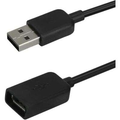 kwmobile Cabo de carregamento compatível com Polar M200 / Huawei Band 4 cabo conector USB com base de conexão para smartwatch 97, Preto kwmobile Cabo de carregamento compatível com Polar M200 / Huawei Band 4 cabo conector USB com base de conexão para smartwatch 97, Preto
