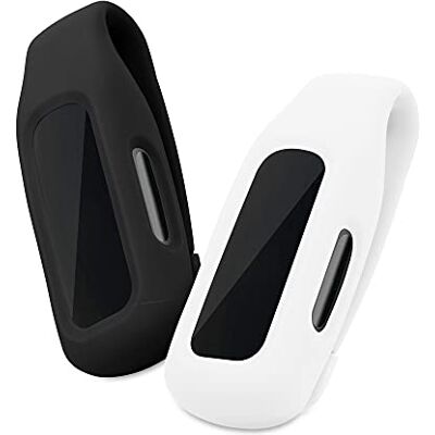 kwmobile 2X capas compatíveis com Fitbit Inspire 3 / Inspire 2 / Ace 3 Case para smartwatch de silicone preto/branco kwmobile 2X capas compatíveis com Fitbit Inspire 3 / Inspire 2 / Ace 3 Case para smartwatch de silicone preto/branco
