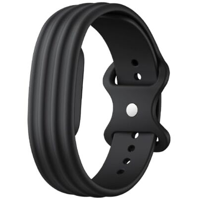 QJONSIU Correia compatível com o Google Fitbit Air, respirável correia de silicone macia Strap agradável à pele QJONSIU Correia compatível com o Google Fitbit Air, respirável correia de silicone macia Strap agradável à pele