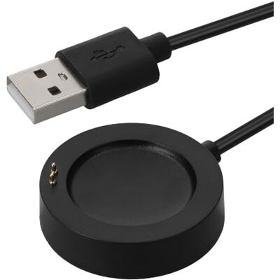 kwmobile Cabo de carregamento compatível com Xiaomi Watch S3 / S2 / 2 Pro / H1 cabo Conector USB com base de conexão para smartwatch 100 kwmobile Cabo de carregamento compatível com Xiaomi Watch S3 / S2 / 2 Pro / H1 cabo Conector USB com base de conexão para smartwatch 100
