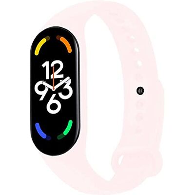 OcioDual Pulseira de substituição de silicone, compatível com Xiaomi Mi Band 7 6 5, compatível com Amazfit Band 5, correia de substituição bracelete macia flexível, moderno OcioDual Pulseira de substituição de silicone, compatível com Xiaomi Mi Band 7 6 5, compatível com Amazfit Band 5, correia de substituição bracelete macia flexível, moderno