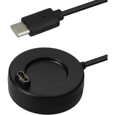 kwmobile Cabo de carregamento compatível com Garmin Venu SqMusic/Sq 2/Venu 2Plus/Fenix 7/vivoactive 4 conector USB-C com base de conexão para smartwatch fitness tracker kwmobile Cabo de carregamento compatível com Garmin Venu SqMusic/Sq 2/Venu 2Plus/Fenix 7/vivoactive 4 conector USB-C com base de conexão para smartwatch fitness tracker