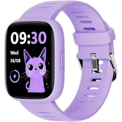 BIGGERFIVE Relógio inteligente meninos meninas 5-16, 1,8" pulseira atividade BIGGERFIVE Relógio inteligente meninos meninas 5-16, 1,8" pulseira atividade