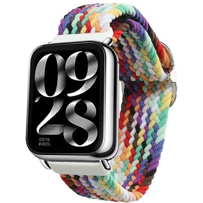 kwmobile Pulseira compatível com Xiaomi Smart Band 8 Pro/Band 9 Pro/Redmi Watch 5 / Redmi Watch 4 Correia de nylon para fitness tracker multicolor, multicolorido, moderno kwmobile Pulseira compatível com Xiaomi Smart Band 8 Pro/Band 9 Pro/Redmi Watch 5 / Redmi Watch 4 Correia de nylon para fitness tracker multicolor, multicolorido, moderno