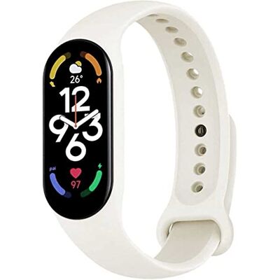 OcioDual Pulseira de substituição de silicone, compatível com Xiaomi Mi Band 7 6 5, compatível com Amazfit Band 5, correia de substituição bracelete macia flexível, cinzento, moderno OcioDual Pulseira de substituição de silicone, compatível com Xiaomi Mi Band 7 6 5, compatível com Amazfit Band 5, correia de substituição bracelete macia flexível, cinzento, moderno