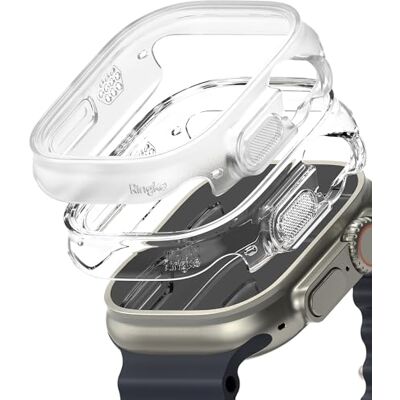 Ringke Slim - Apple Watch Ultra 49mm - Transparente - Alpine Clear - Watch Case Ringke Slim - Apple Watch Ultra 49mm - Transparente - Alpine Clear - Watch Case