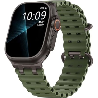TiMOVO Pulseira compatível com Apple Watch Ultra 3/2/1 49 mm, verde militar TiMOVO Pulseira compatível com Apple Watch Ultra 3/2/1 49 mm, verde militar