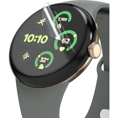 Ringke - Dual Easy Film (3 pack) - Google Pixel Watch 3 45mm - Transparente Ringke - Dual Easy Film (3 pack) - Google Pixel Watch 3 45mm - Transparente