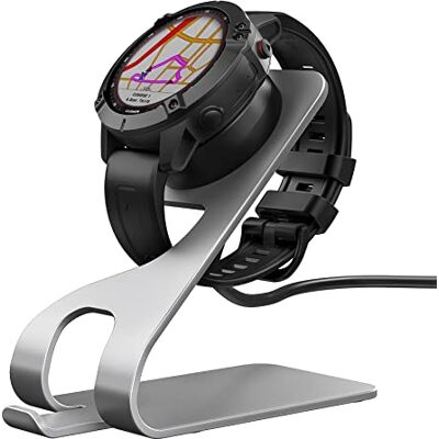 TiMOVO Carregador compatível com Garmin Fenix 7 7S 7X 6 6S 6X 5 5S 5X/Instinct/Vivoactive3 4 5/Venu/Venu 2/Forerunner 45 45S 245 645 745 935 945 955, base de C. Artura magnética Com cabo USB de 165 cm TiMOVO Carregador compatível com Garmin Fenix 7 7S 7X 6 6S 6X 5 5S 5X/Instinct/Vivoactive3 4 5/Venu/Venu 2/Forerunner 45 45S 245 645 745 935 945 955, base de C. Artura magnética Com cabo USB de 165 cm