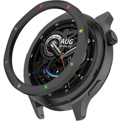 Generic Moldura de metal para Xiaomi Watch S4 S3, capa anti-riscos, leve, com cobertura protetora de película temperada, moldura de substituição durável (1) Generic Moldura de metal para Xiaomi Watch S4 S3, capa anti-riscos, leve, com cobertura protetora de película temperada, moldura de substituição durável (1)