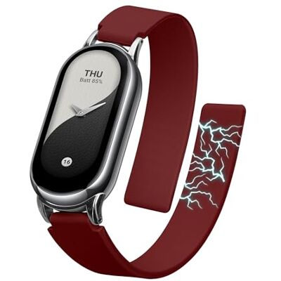 kwmobile Correia de substituição compatível com Xiaomi Mi Band 10 / Mi Band 9/8 correia pulseira magnética para Smartwatch design minimalista kwmobile Correia de substituição compatível com Xiaomi Mi Band 10 / Mi Band 9/8 correia pulseira magnética para Smartwatch design minimalista