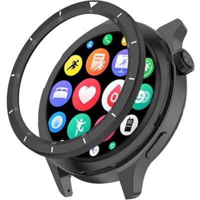 Generic Moldura de metal para Xiaomi Watch S4 S3, capa anti-riscos, leve, com capa protetora de película temperada, moldura de substituição durável (3) Generic Moldura de metal para Xiaomi Watch S4 S3, capa anti-riscos, leve, com capa protetora de película temperada, moldura de substituição durável (3)