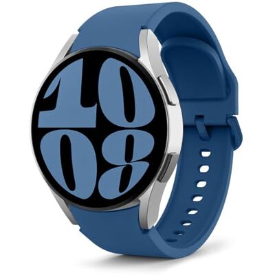 MoKo Bracelete compatível com Samsung Galaxy Watch 7 FE 6 5 4 40 mm 44 mm/Watch 6 Classic 43 mm 47 mm/Watch 5 Pro 45 mm/Watch 4 Classic 42 mm 46 mm, pulseira de substituição de silicone de 20 mm MoKo Bracelete compatível com Samsung Galaxy Watch 7 FE 6 5 4 40 mm 44 mm/Watch 6 Classic 43 mm 47 mm/Watch 5 Pro 45 mm/Watch 4 Classic 42 mm 46 mm, pulseira de substituição de silicone de 20 mm